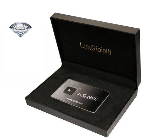  Certified gemstone Lux Gioielli in Diamond Diamante 0.20 Ct BILDIA020;D - BILDIA020;D